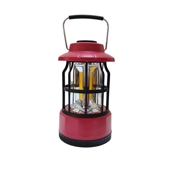 MADFOX GLAMPİNG KAMP LAMBASI 400 LÜMEN PİLLİ KIRMIZI RENK