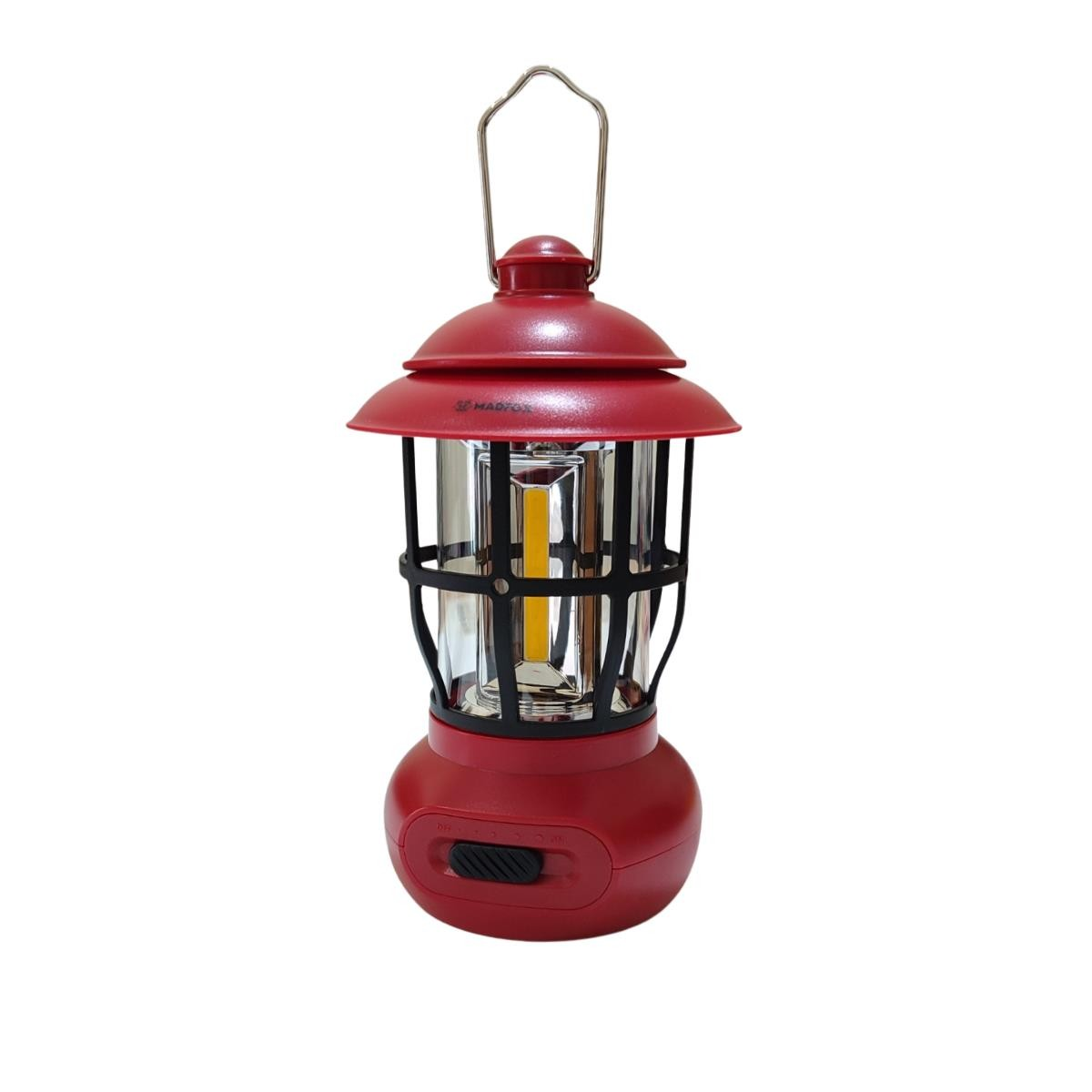 MADFOX GLAMPİNG KAMP LAMBASI 250 LÜMEN KIRMIZI RENK