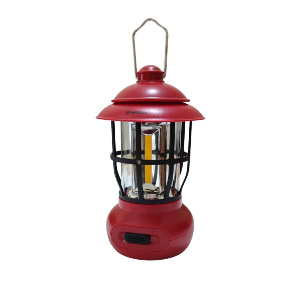 MADFOX GLAMPİNG KAMP LAMBASI 250 LÜMEN KIRMIZI RENK