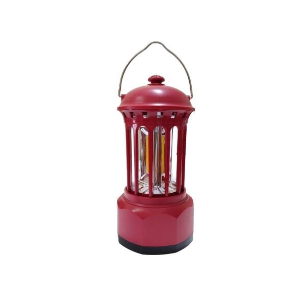 Madfox Glampi̇ng Kamp Lambasi 400 Lüme Kirmizi Renk Pi̇lli̇