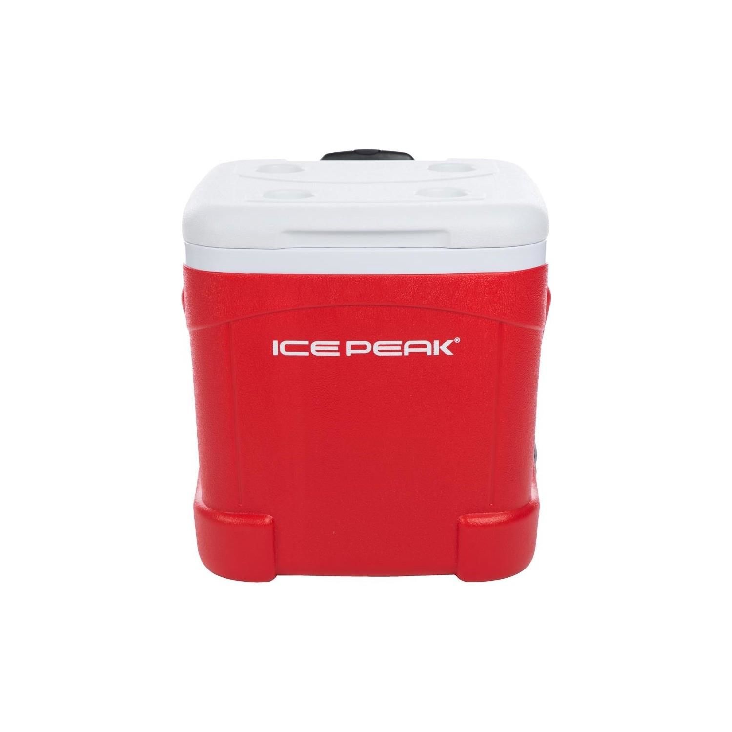 ıcepeak 55 litre tekerlekli kırmızı buzluk