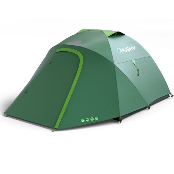 Husky Bonelli Yesil 3 Kisilik Cadir