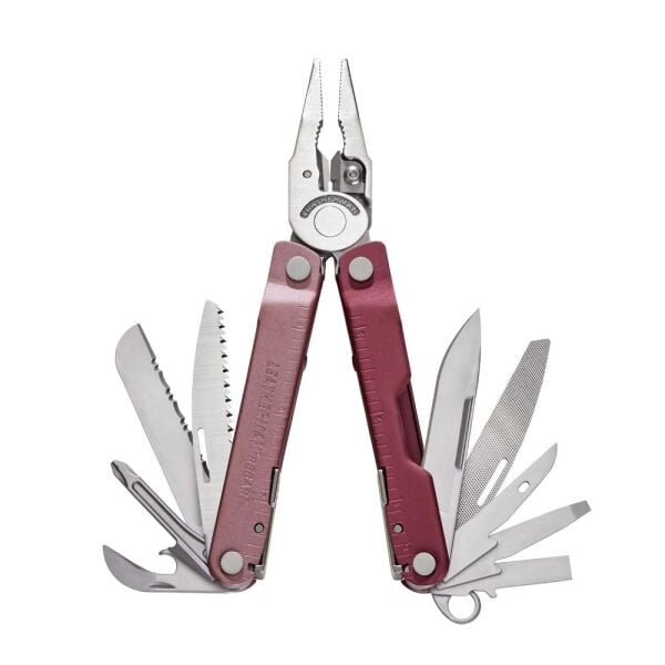 LEATHERMAN REBAR HEATHERED CRANBERRY MULTİ TOOL