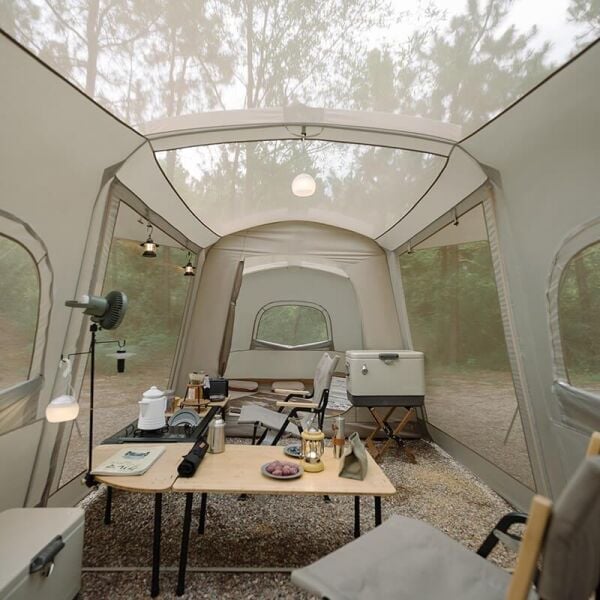 Naturehike Glamping Cloud Vessel 4 Kişilik Hızlı Kurulum Tünel Çadır