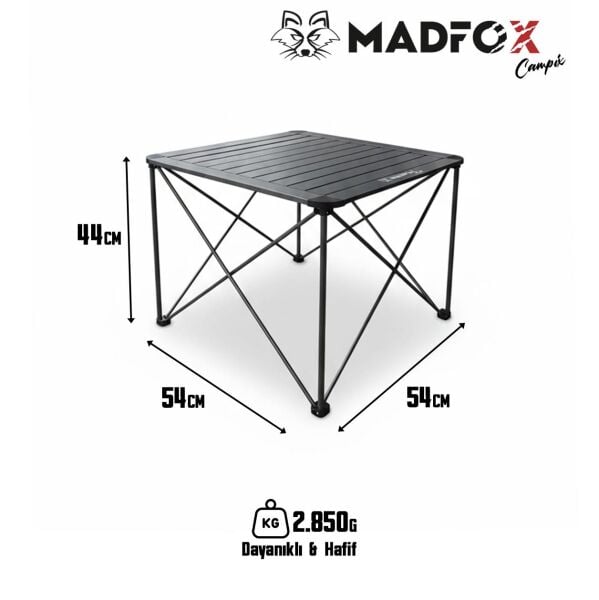 Madfox Campix Katlanır Kamp Masası Küçük