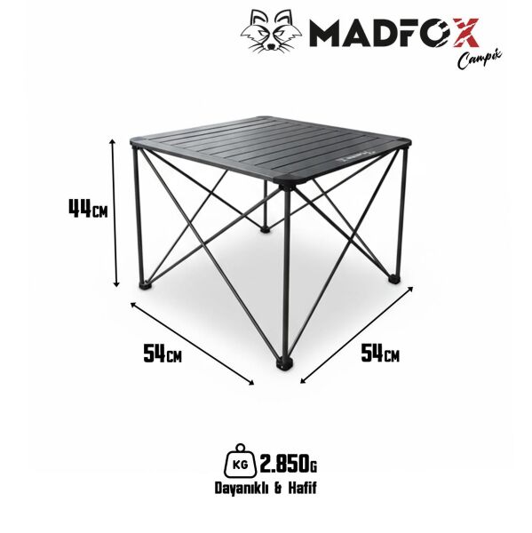 Madfox Campix Katlanır Kamp Masası Küçük