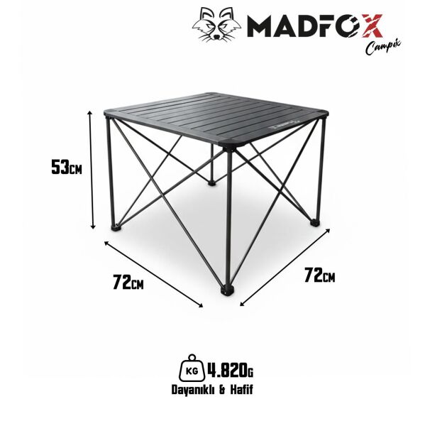 Madfox Campix Katlanır Kamp Masası Büyük