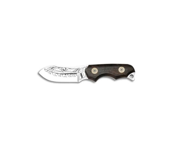 Bora 324 Honey Badger Kök Ceviz Saplı Gravürlü Bıçak