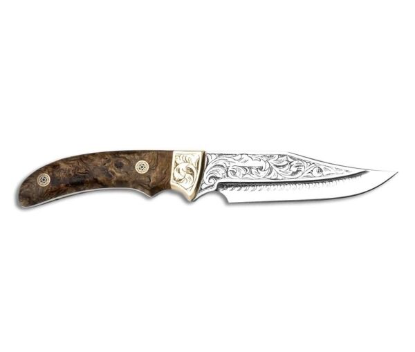 Bora 310 Dragon Kök Ceviz Gravürlü Bıçak