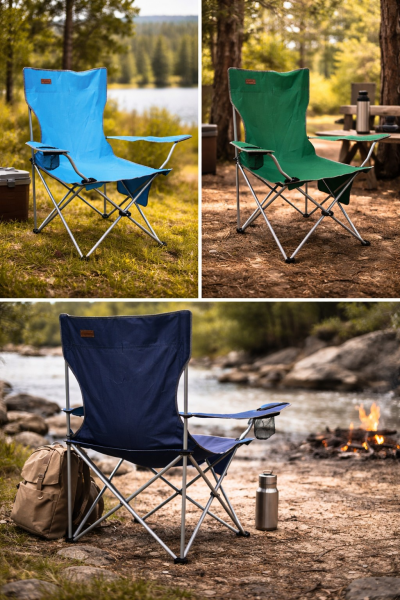 Madfox CampSeat X90 Katlanır Kamp Sandalyesi (Taşıma Çantalı) Green