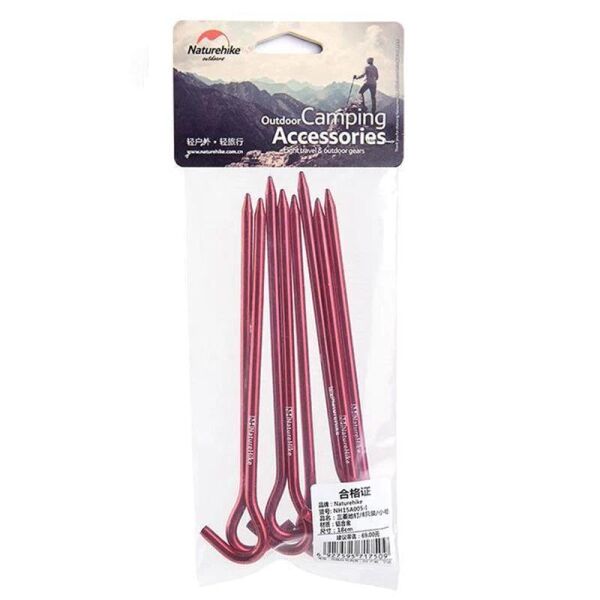 Naturehike C-Kafa 16 cm Çadır Kazığı [8 Pcs]