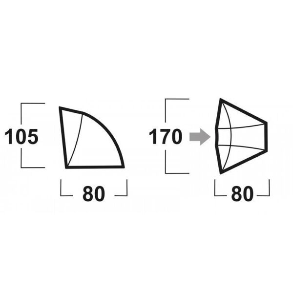 Husky Blum Yesil 2 Kisilik Cadir
