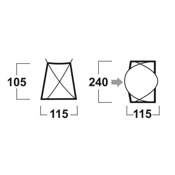 Husky Blum Yesil 4 Kisilik Cadir