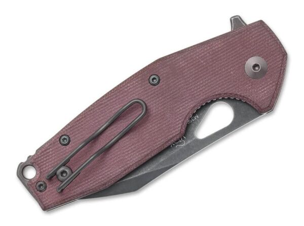 Fox Knives Yaru Micarta Burgundy Çakı