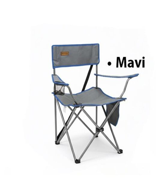 Madfox TrekMate Strap Katlanır Outdoor Koltuk MAVİ