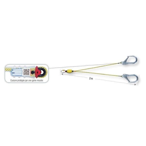 Beal Longe Dynapro Air V Hook Xl 200