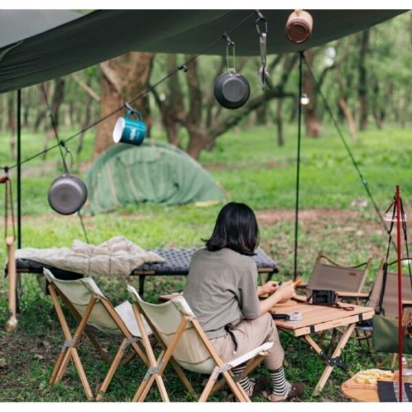 Naturehike Çok Fonksiyonlu Kancalı Ayarlanabilir Asma İpi 4.3 mt