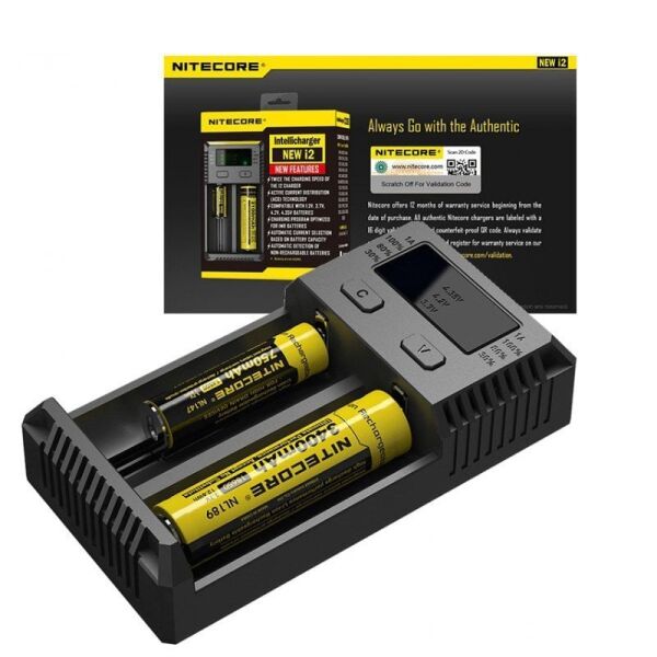 Nitecore New I2 Pil Dolum Kiti (intellicharger)