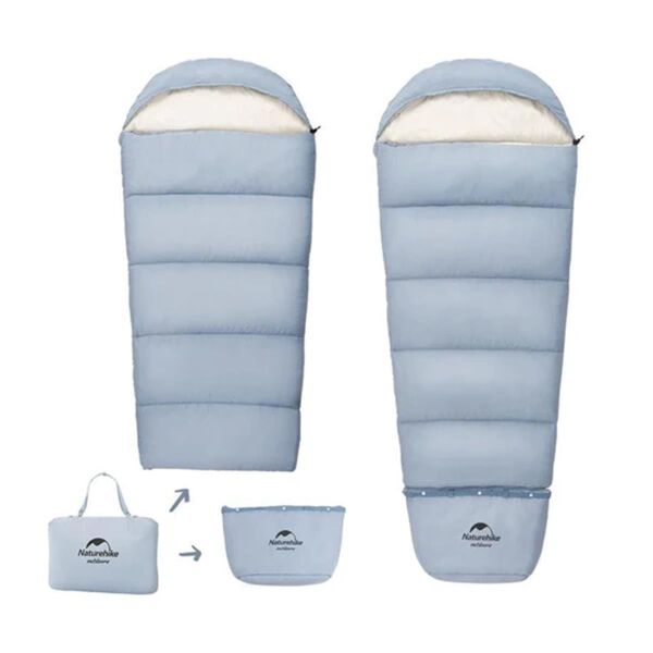 Naturehike C300 UltraLight Pamuklu Uyku Tulumu -13°C ( Çocuk )