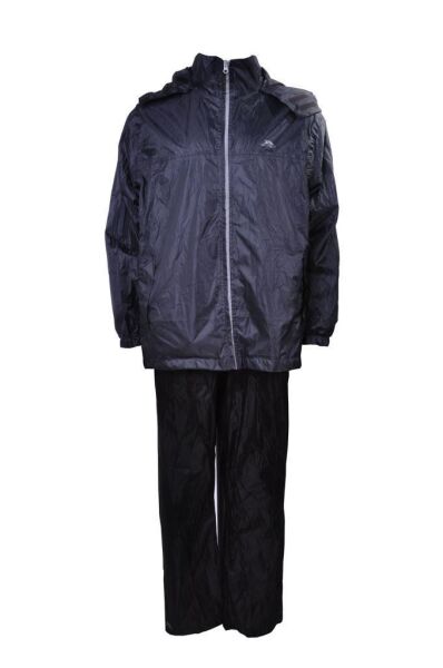 A&C Packway Unisex Alt Üst Takım Rüzgarlık-MAVİ-SİYAH