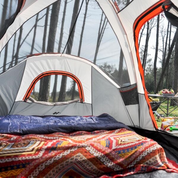 MobiHome DomeHike 6 Kişilik Otomatik Çadır-GRİ