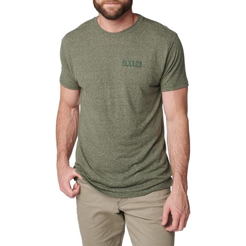 5.11 Tirblent Legacy S/s Military Yesil T-shirt