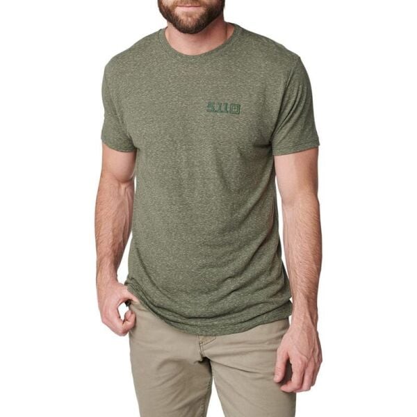 5.11 Tirblent Legacy S/s Military Yesil T-shirt