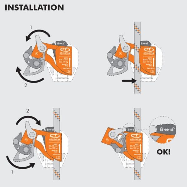 Ct Quick Tree Ascender Sag Ayak