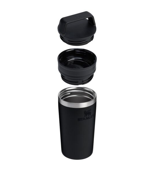 Stanley The Cafe To-go 0.35 Li̇tre Termos Bardak Si̇yah Renk