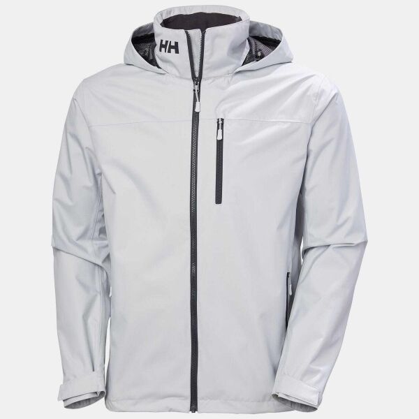 HELLY HANSEN CREW HOODED JACKET 2.0 ERKEK KAPÜŞONLU GRİ