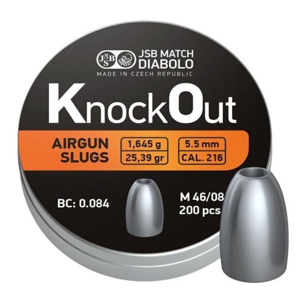 Jsb Diabolo Knockout 5.5 Mm Havali Sacma (cal216)