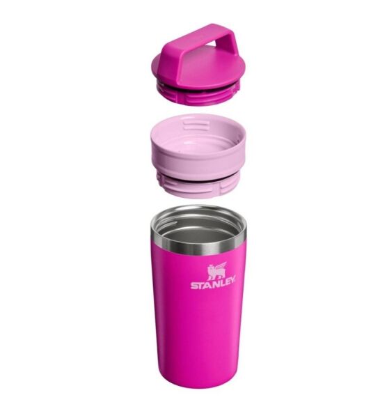 Stanley The Cafe To-go 0.35 Li̇tre Termos Bardak Koyu Pembe Renk