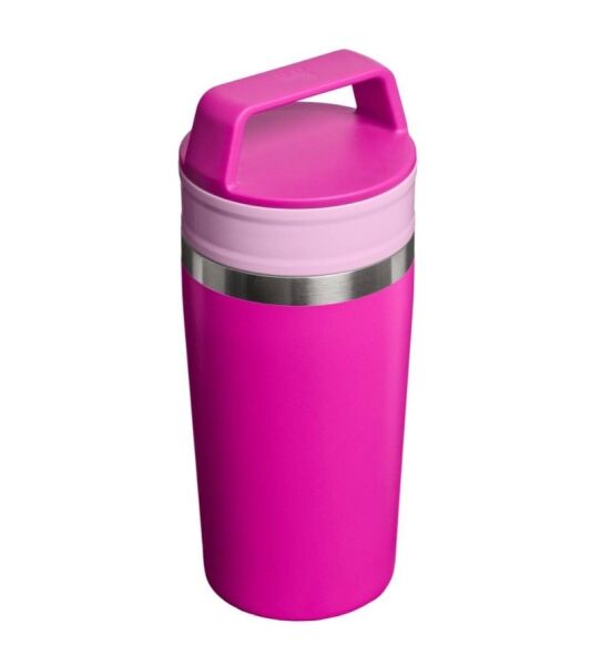 STANLEY THE CAFE TO-GO 0.35 LİTRE TERMOS BARDAK KOYU PEMBE RENK