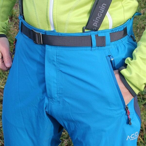 Pinguin Stratos Salopet Siyah Pantolon