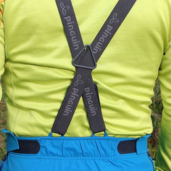 Pinguin Stratos Salopet Siyah Pantolon