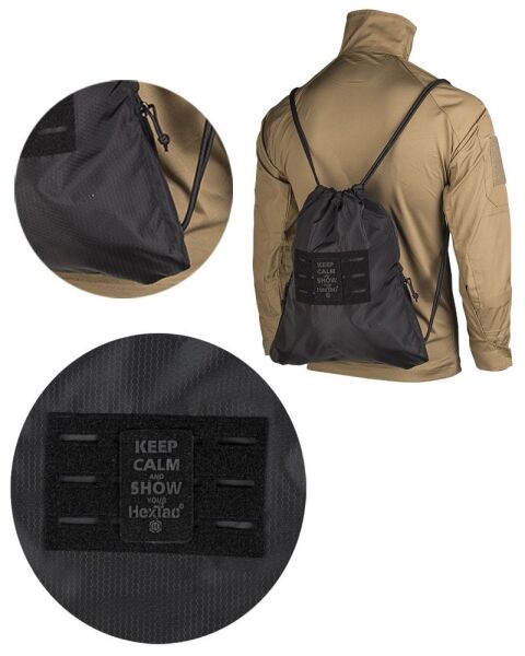 Sturm Spor-tac Hex-tac Siyah Malzeme Canta