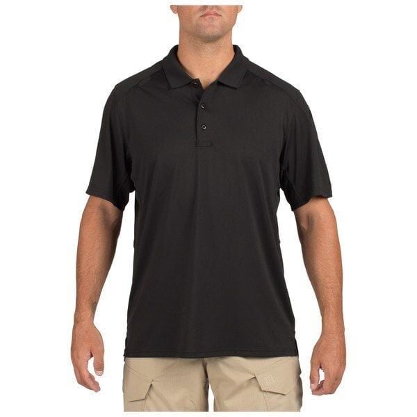 5.11 Charcoal S/s Helios Polo T-shirt