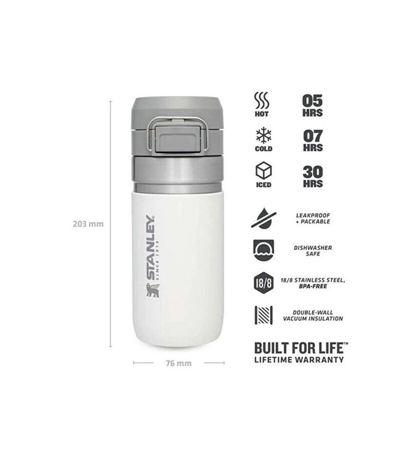 Stanley The Qui̇ck Fli̇p Çeli̇k Termos 0.47 Li̇tre Frost