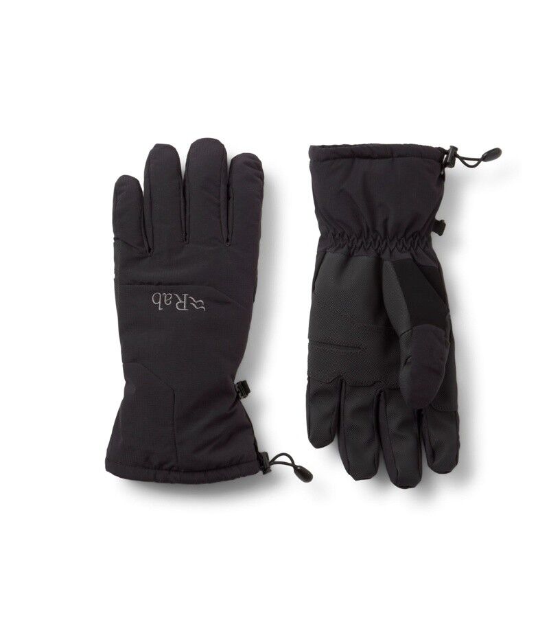 Rab Storm Su Geçirmez Kadın Eldiven Siyah Renk