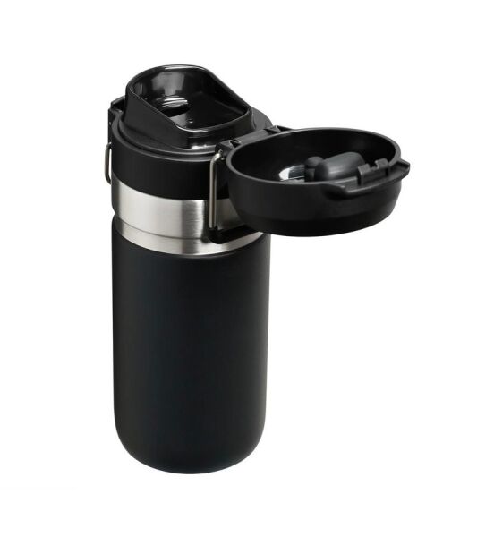Stanley The Qui̇ck Fli̇p Çeli̇k Termos 0.47 Li̇tre Black 2.0