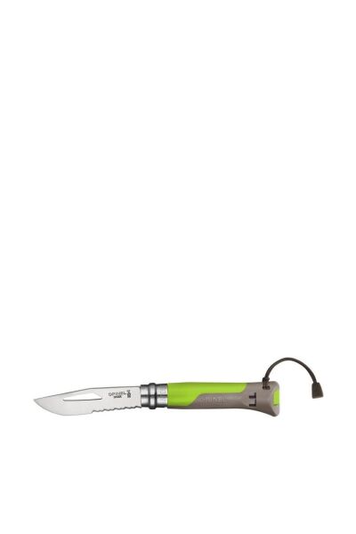 Inox 8 No Outdoor Gri Yeşil Renkte Çakı 162180