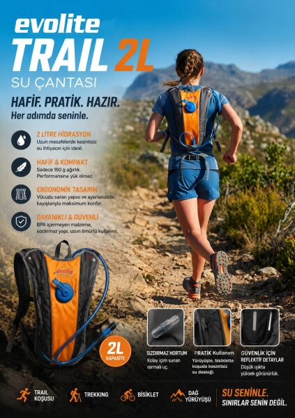 Evolite Trail 2 Litre Su Çantası