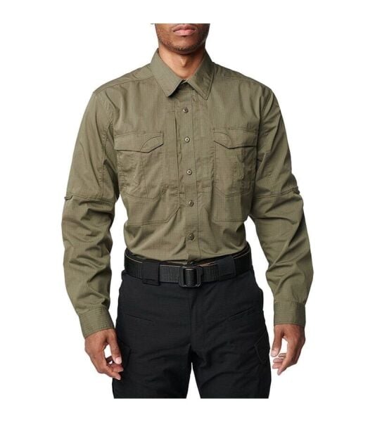 5.11 STRYKE SHIRT KOYU YESIL GOMLE