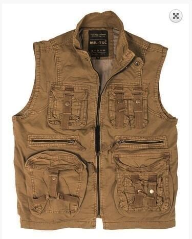 Sturm Survival Cok Cepli Kahve Yelek