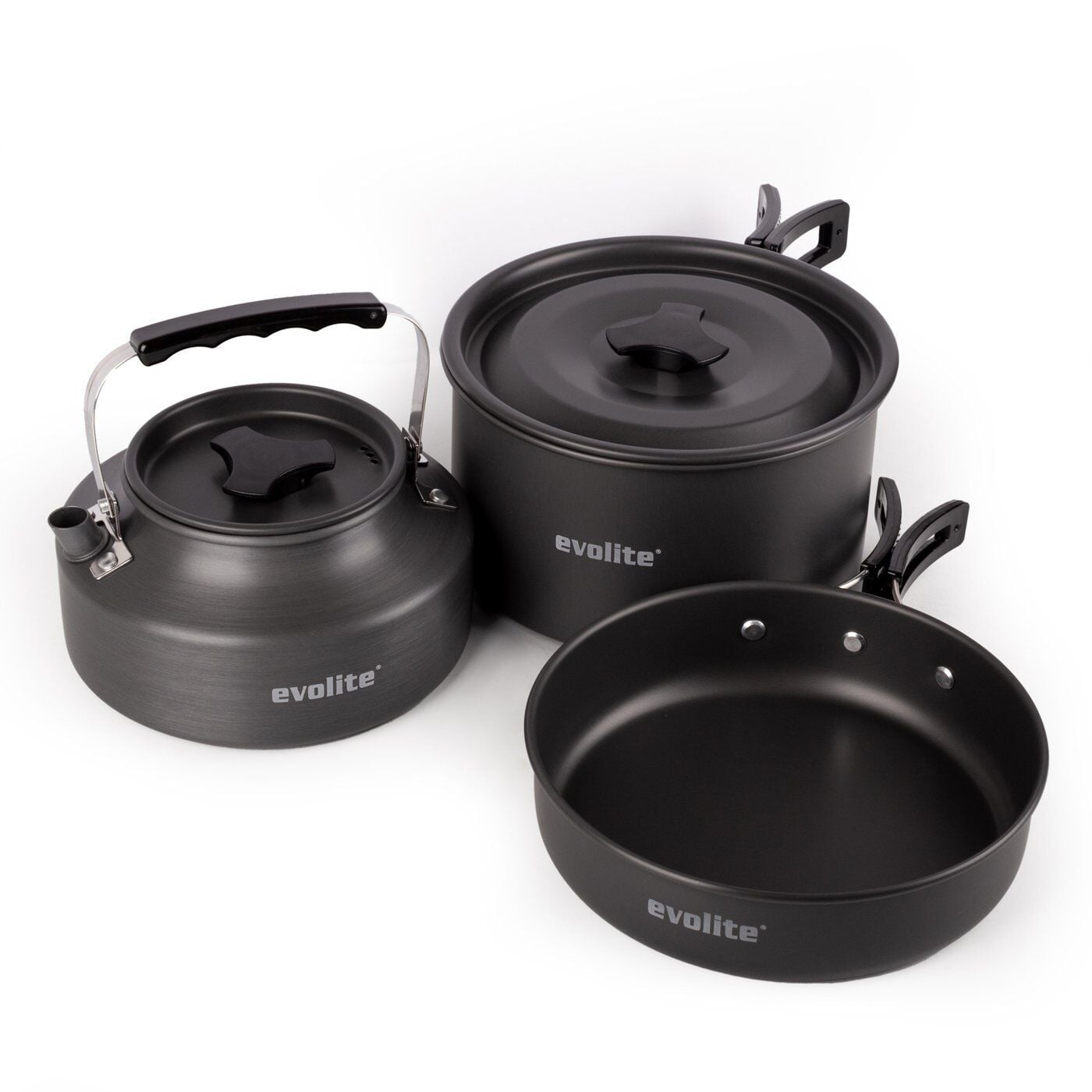 Evolite Tria Pot Çaydanlıklı Tencere Seti