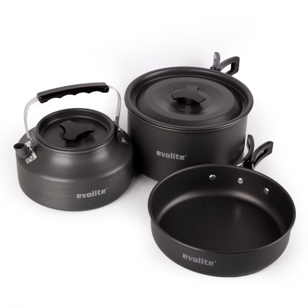 Evolite Tria Pot Çaydanlıklı Tencere Seti