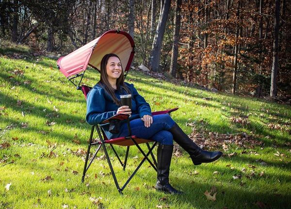Gci Outdoor SunShade Comfort Pro Chair™  Güneşlikli Katlanır Plaj Sandalyesi