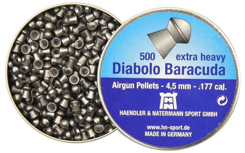 H&n Diabolo Baracuda 4.5 Cal Havali Saçma