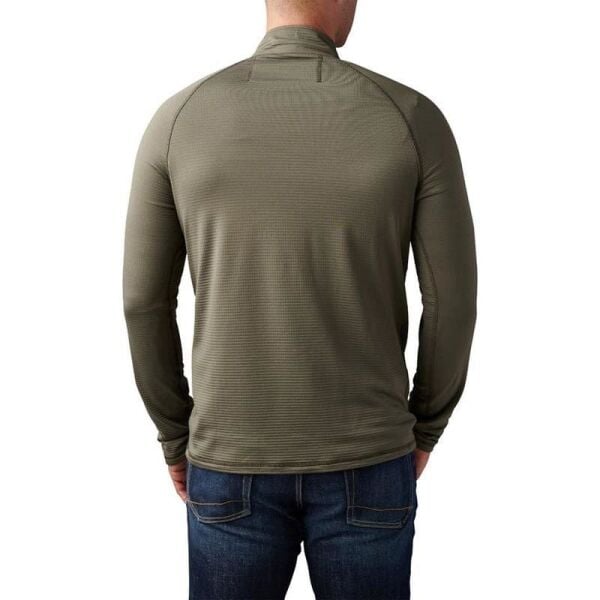 5.11 Stratos 1/4 Kisa Fermuar Sweat Ranger Yesil