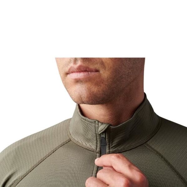 5.11 Stratos 1/4 Kisa Fermuar Sweat Ranger Yesil